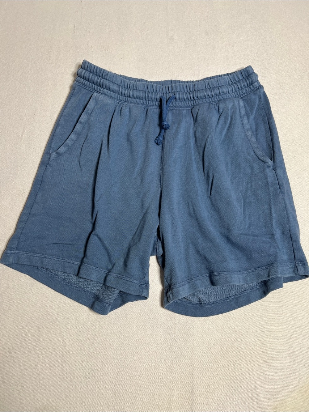 Old Navy Men's Slate Blue Drawstring Athletic Shorts
